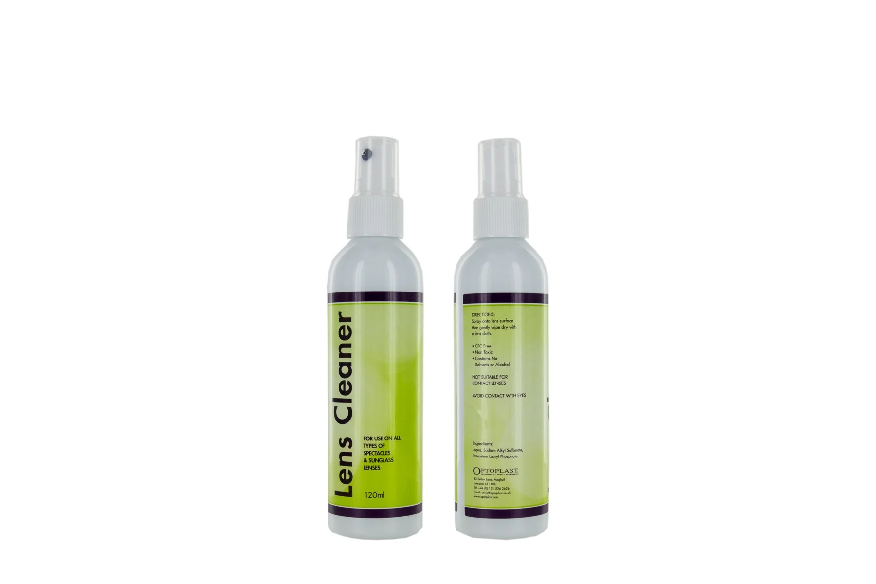 Spectacles & Sunglasses Lens Cleaner - 3 spray bottles - Image 3